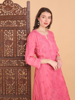 Load image into Gallery viewer, Mallika Muslin Dyed Kurti Set