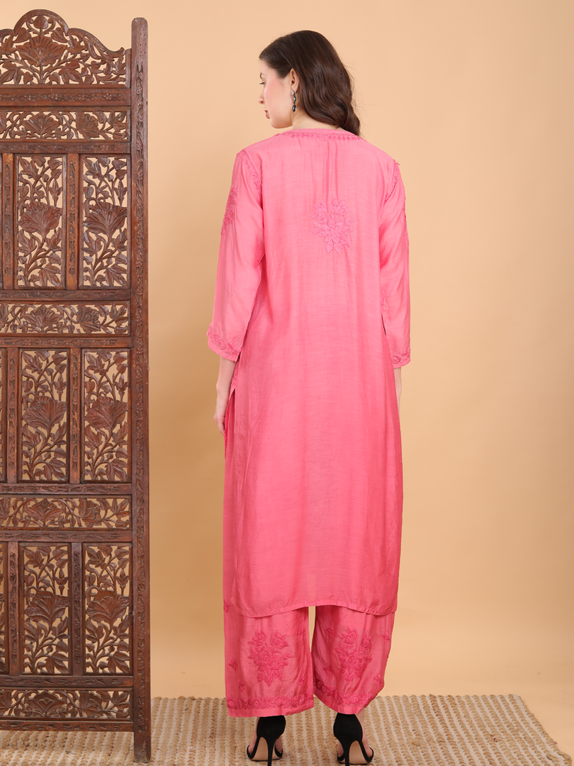 Mallika Muslin Dyed Kurti Set