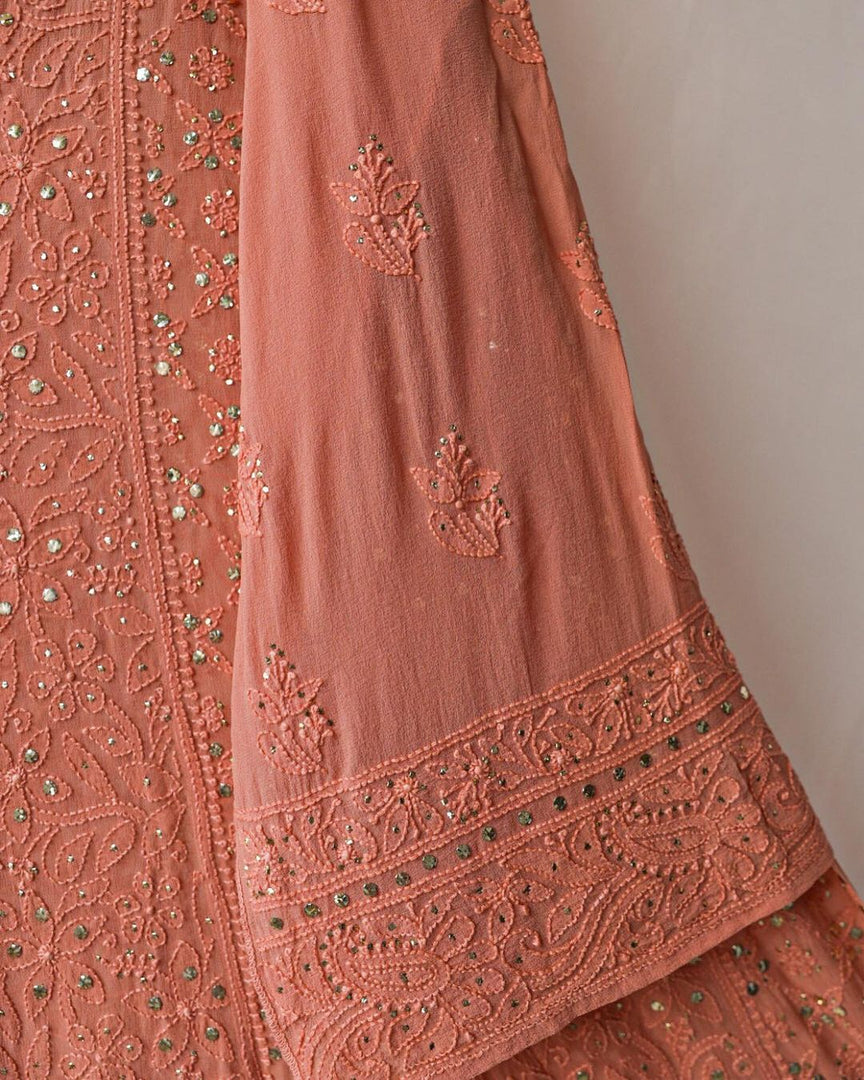 Shagun Viscose Heavy Anarkali & Dupatta Set