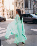 Load image into Gallery viewer, Shagun Viscose Heavy Anarkali &amp; Dupatta Set