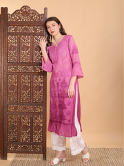 Madhuri Muslin Frill Kurti