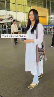 Ada Modal Chikankari Kurti