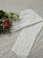 Load image into Gallery viewer, Nikhat Premium Lycra Stretchable Chikankari Pant
