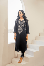Load image into Gallery viewer, Ishani Chikankari Co-Ord Set
