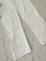 Load image into Gallery viewer, Nikhat Premium Lycra Stretchable Chikankari Pant
