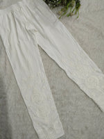 Load image into Gallery viewer, Nikhat Premium Lycra Stretchable Chikankari Pant