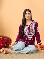 Load image into Gallery viewer, Jiva Rayon Short Kurti