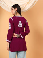 Load image into Gallery viewer, Jiva Rayon Short Kurti