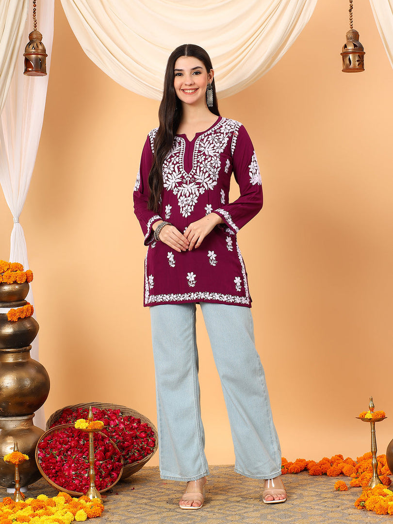 Jiva Rayon Short Kurti
