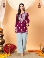 Load image into Gallery viewer, Jiva Rayon Short Kurti