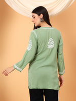 Load image into Gallery viewer, Jiva Rayon Short Kurti
