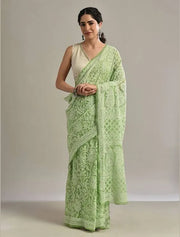 Gulzar Full Jaal Chikankari Saree
