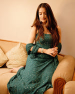 Load image into Gallery viewer, Fiza Designer Mukaish Chikankari Noodle Gharara Set
