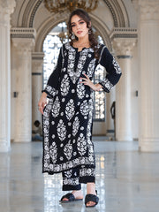 Mohini Modal Chikankari Kurti Set