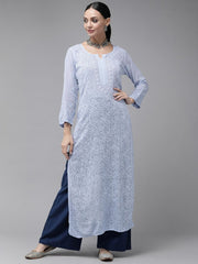 Arsh Premium Viscose Chikankari Kurti