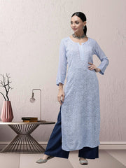 Arsh Premium Viscose Chikankari Kurti