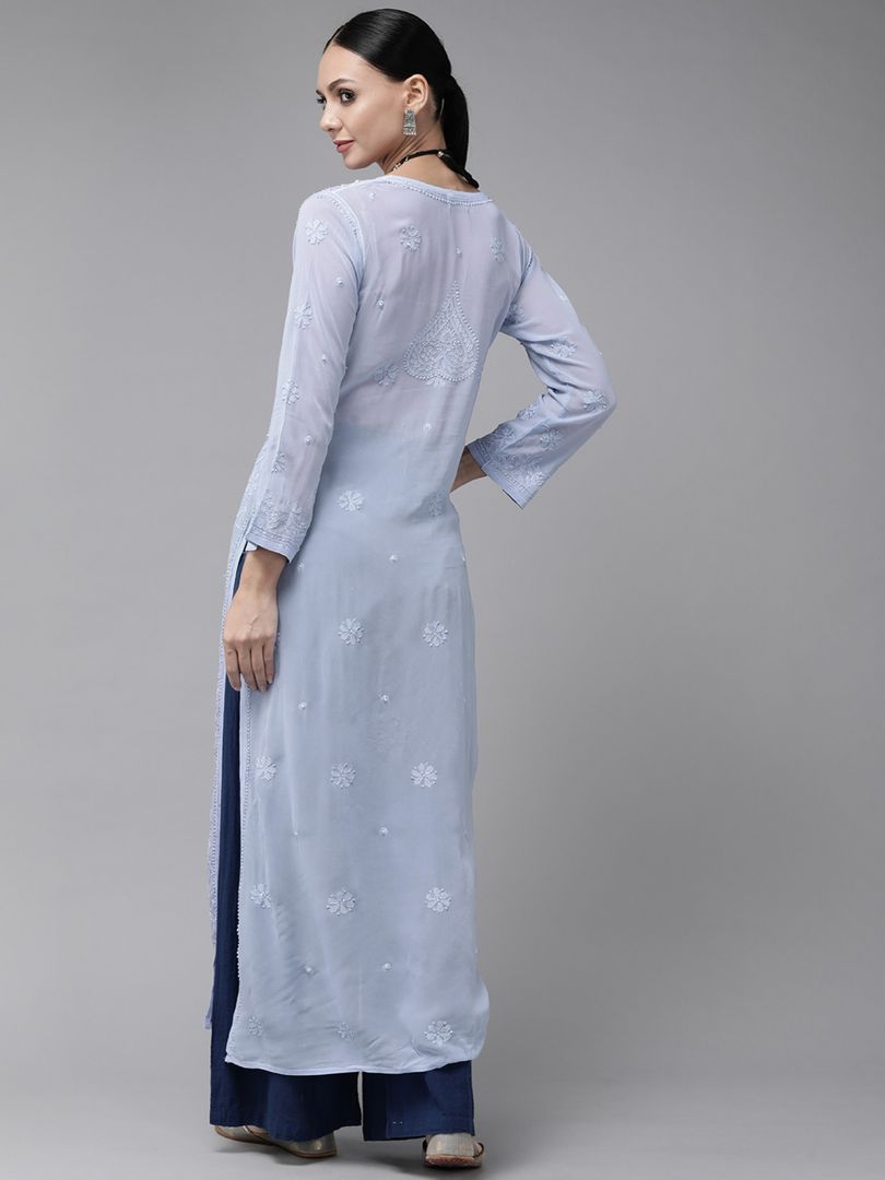 Arsh Premium Viscose Chikankari Kurti