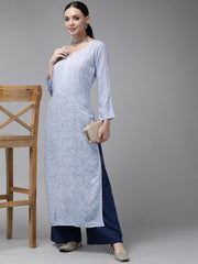 Arsh Premium Viscose Chikankari Kurti