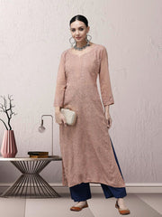 Arsh Premium Viscose Chikankari Kurti