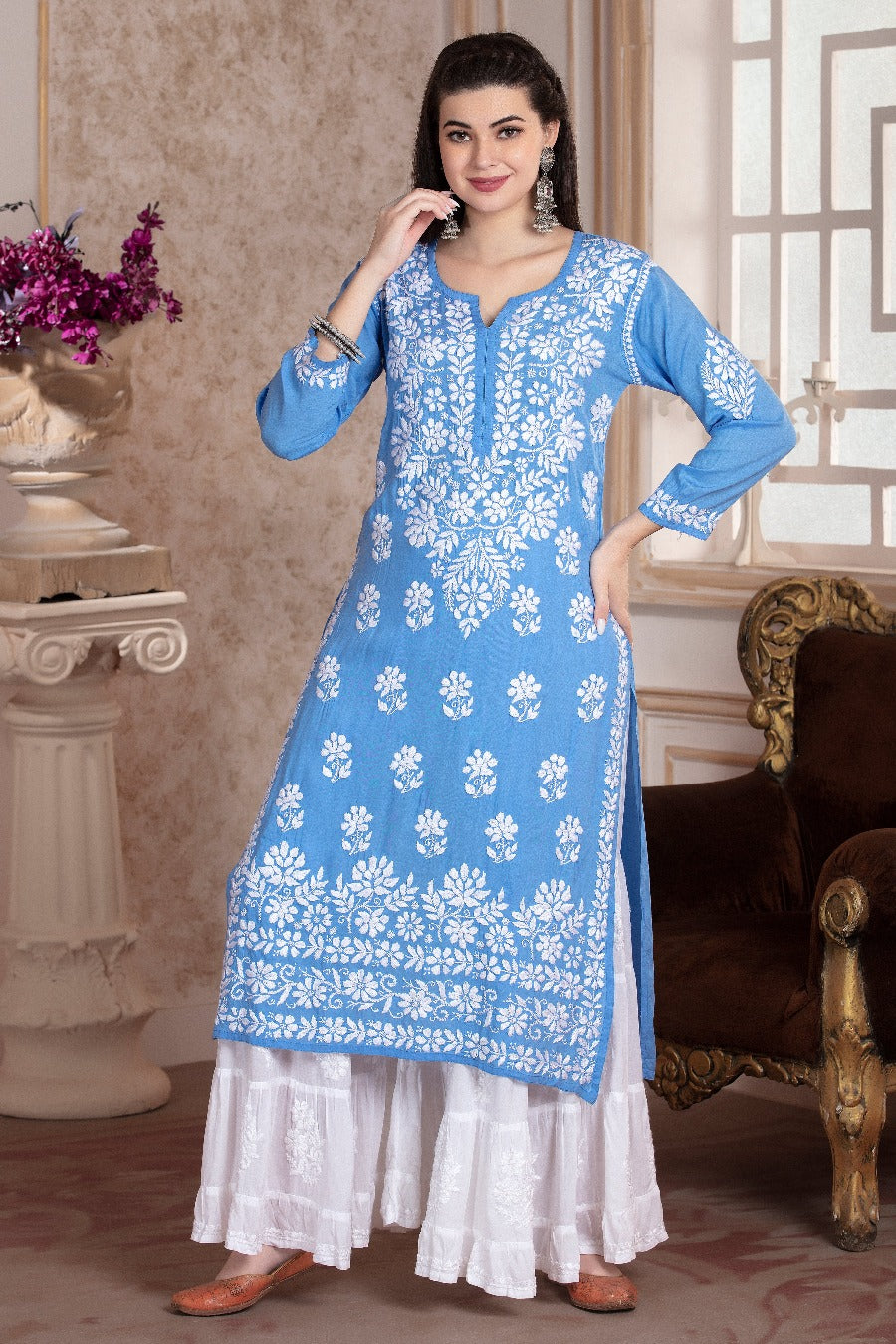 Saba Premium Heavy Daman Modal Kurta