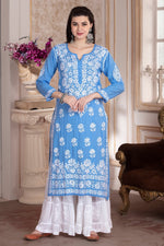 Load image into Gallery viewer, Saba Premium Heavy Daman Modal Kurta
