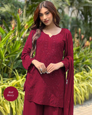 Avneet Kaur Mukaish Patiala Set