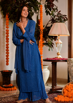 Load image into Gallery viewer, Nagma Premium Chikankari Mukaish Viscose Set
