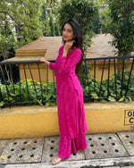 Load image into Gallery viewer, Palak Modal Dyed Premium Chikankari Kurti Set
