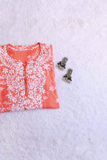 Load image into Gallery viewer, Zainab Mul Cotton Chikankari Kurti