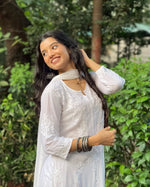 Load image into Gallery viewer, Ada Modal Chikankari Kurti
