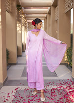 Load image into Gallery viewer, Nagma Premium Chikankari Mukaish Viscose Set-The Lucknowi Chikan
