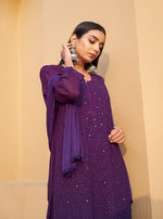 Load image into Gallery viewer, Nagma Premium Chikankari Mukaish Viscose Set
