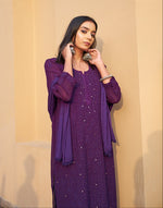 Load image into Gallery viewer, Nagma Premium Chikankari Mukaish Viscose Set
