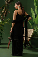 Load image into Gallery viewer, Fiza Designer Mukaish Chikankari Noodle Gharara Set
