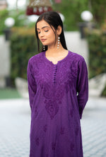 Load image into Gallery viewer, Hayat Chikankari Kurti Set