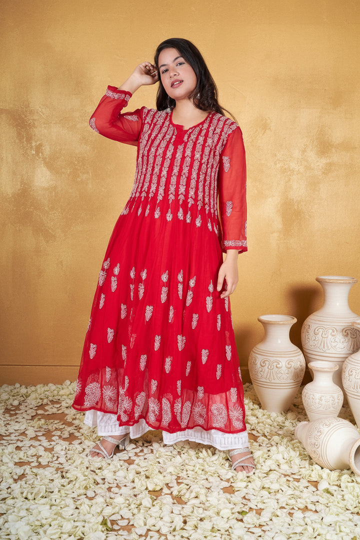 Premika Flared 56 Kali Anarkali Dress