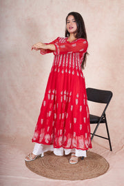 Premika Flared 56 Kali Anarkali Dress