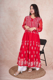 Premika Flared 56 Kali Anarkali Dress