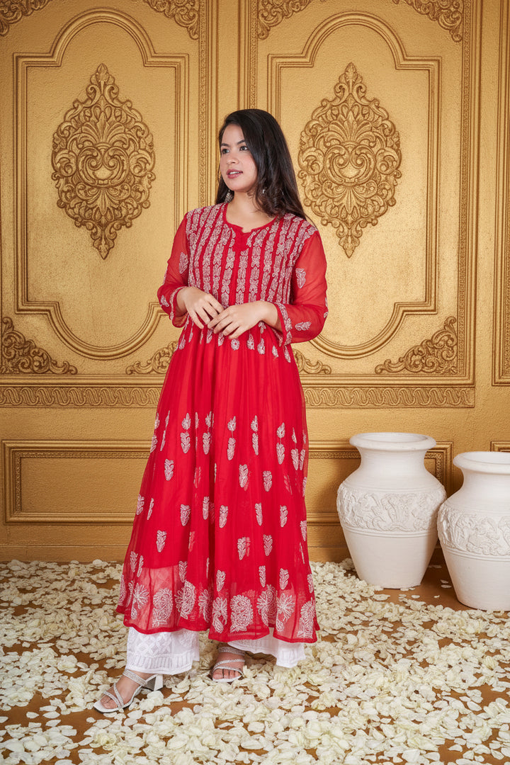 Premika Flared 56 Kali Anarkali Dress