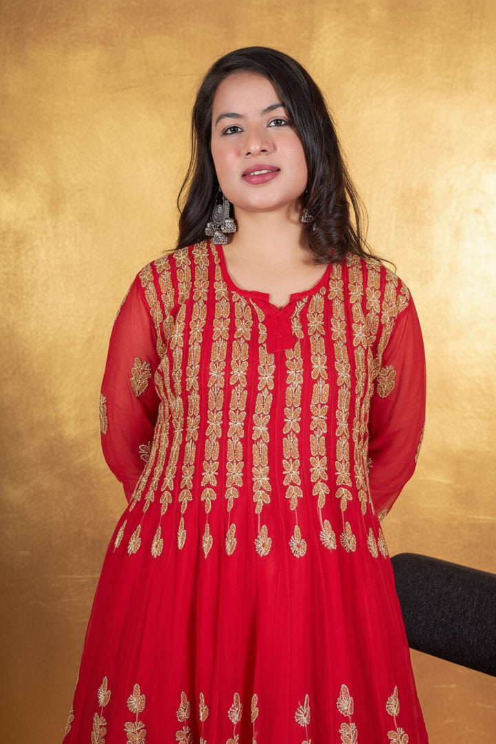 Premika Flared 56 Kali Anarkali Dress