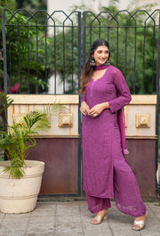 Anushka Premium Viscose Kurti Set