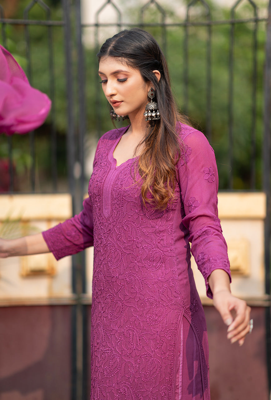 Anushka Premium Viscose Kurti Set