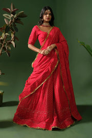 Master Piece Chikankari Lehnga, Dupatta & Blouse
