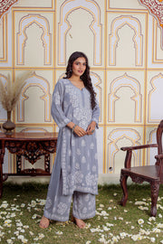 Saheli Modal Chikankari Kurti Sets