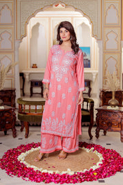 Saheli Modal Chikankari Kurti Sets