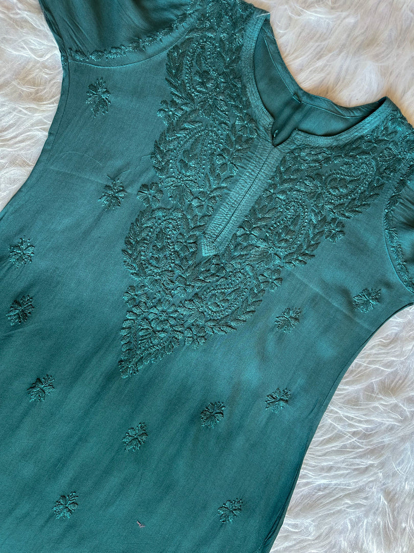 Riva Ombre Chikankari Kurti