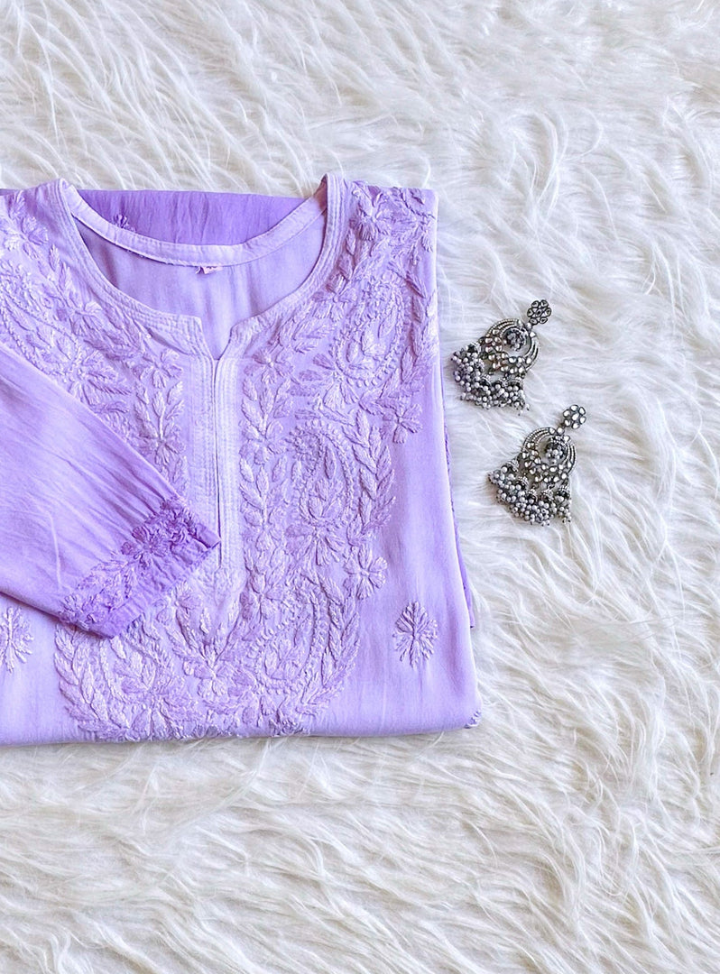 Riva Ombre Chikankari Kurti