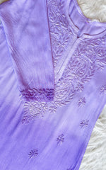 Load image into Gallery viewer, Riva Ombre Chikankari Kurti
