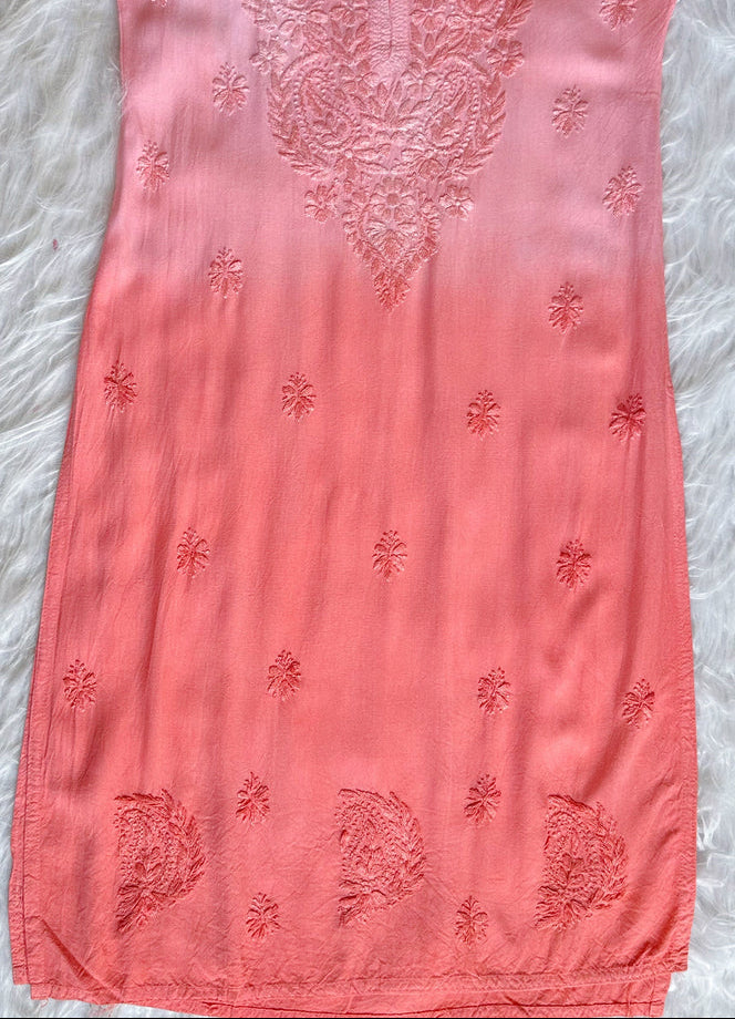 Riva Ombre Chikankari Kurti