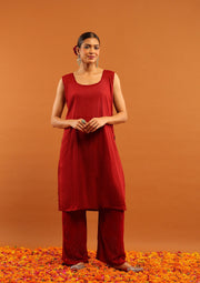 Nagma Chikankari And Mukaish Suit Set